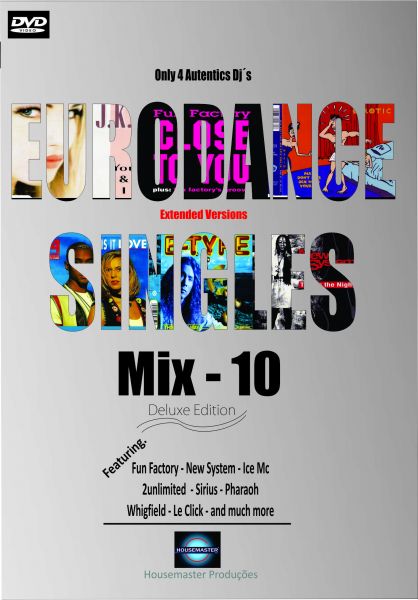 Eurodance Singles Mix 10 (Vendido somente por download)